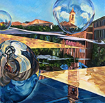 Paillon balls and reflections 2016